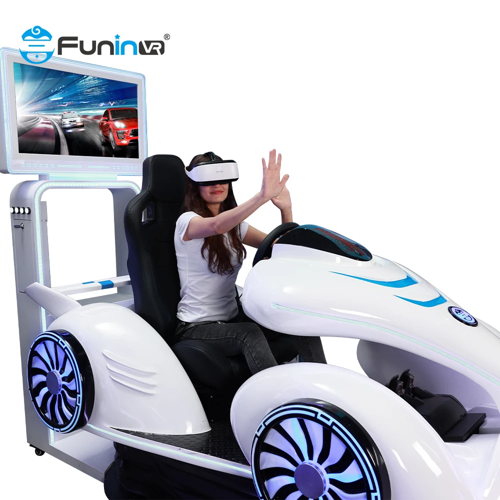 Funin VR 3D VR Glasses Virtual Reality Steering Wheels Racing Entertainment Games for Adults