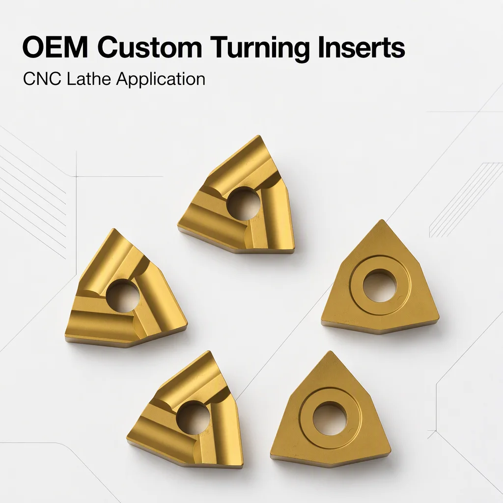 Grooving Roughing Machine PVD Coated Lathe Inserts T31605FFZ/T31905FFZ Single-Sided Cemented Carbide