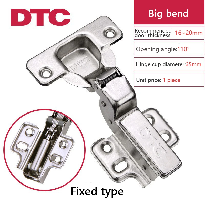 Frameless Doors Hinges Concealed Hydraulic Adjustable Mounting