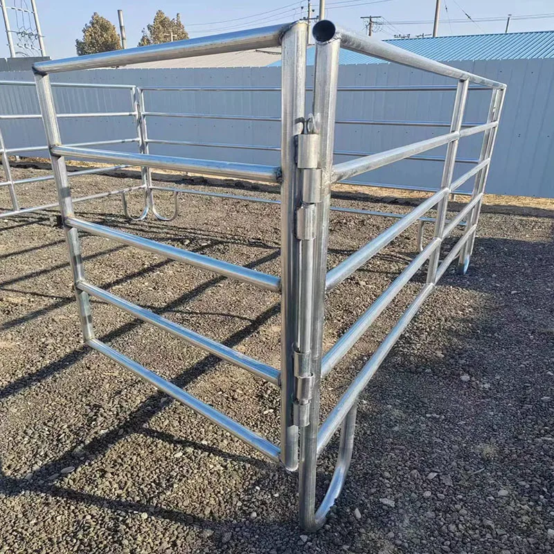 Wholesale Farm Galvanized Metal Ranch Rail Fencing Adjustable Fence ...