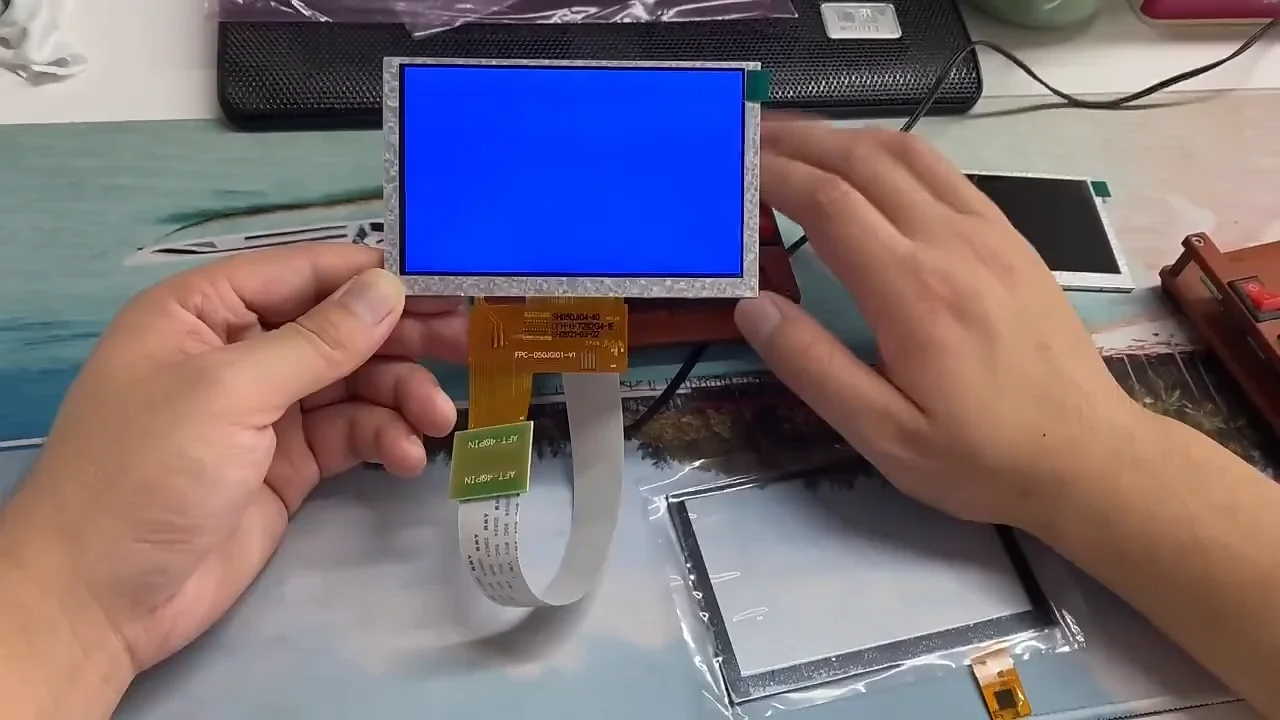 High brightness sunlight readable 1000 nits 5 inch IPS 800x480 tft lcd