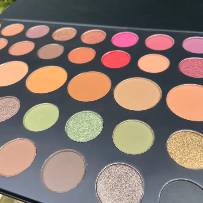 
 39 оттенков бумажные тени для век Палитра жемчужные легкие матовые яркие пудры водостойкие легкие цветные тени для век с индивидуальным логотипом  