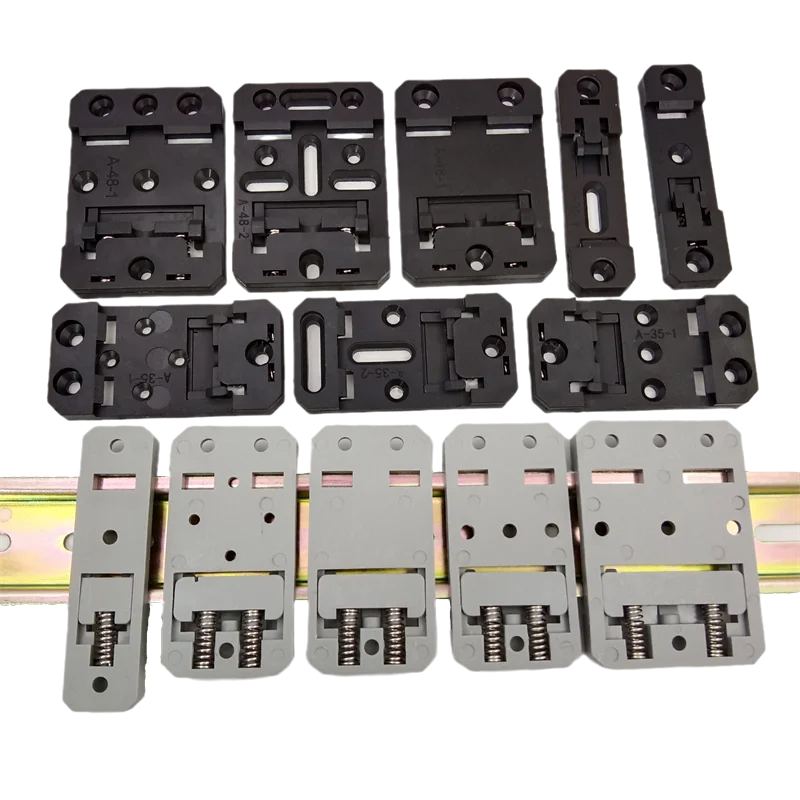 Huaqi Mingtong DIN 35mm Rail Clip - Secure Storage Solutions