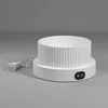 Small white roman bowl-white heating base-three adjustable