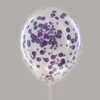 palloncino di coriandoli viola