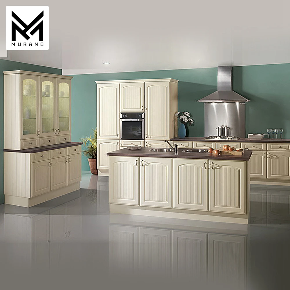 High Gloss PVC Modular Kitchen Unit Cabinet Designs Pvc Membrane Modular Kitchen Cabinet Furniture