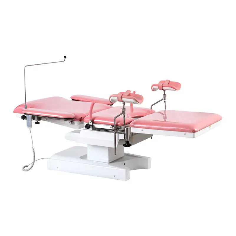A99-7 Multi-Functional Electric Gynecological Obstetric Delivery Examination Bed Table With Caster