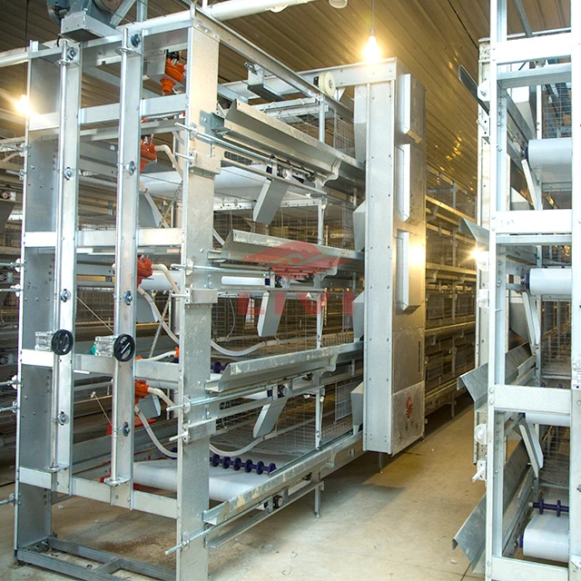 New Design Automatic Battery Cages Chicken Layer Poultry Cage System