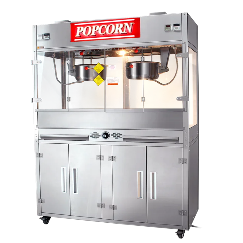 2017 New Model Popcorn Machine Two Pan 16OZ Pop Corn Machine