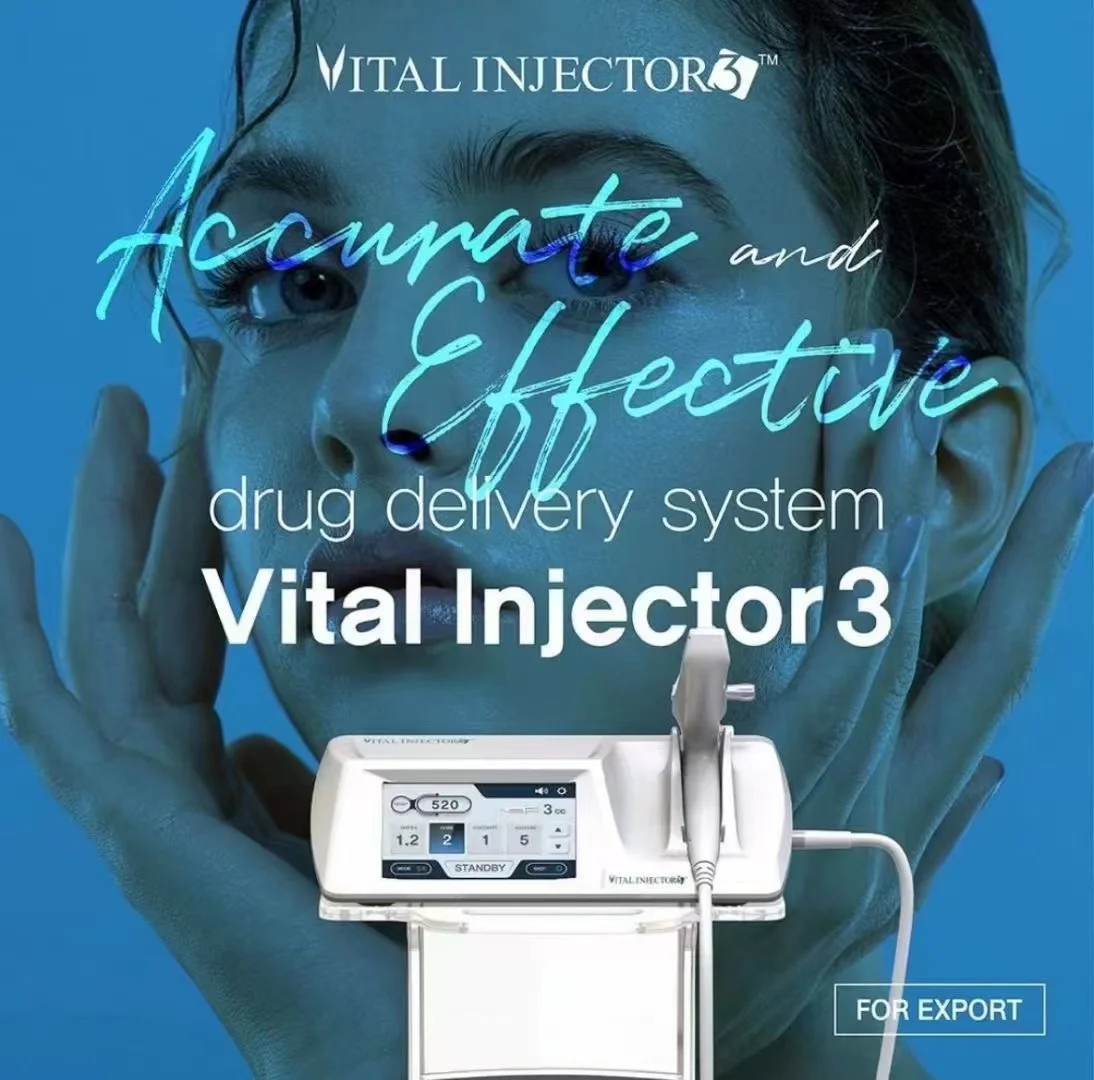 Disposable 9Pins Needles Single Needle and Filter for Korea Vital Injetor 3