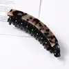 1 beige hair clip