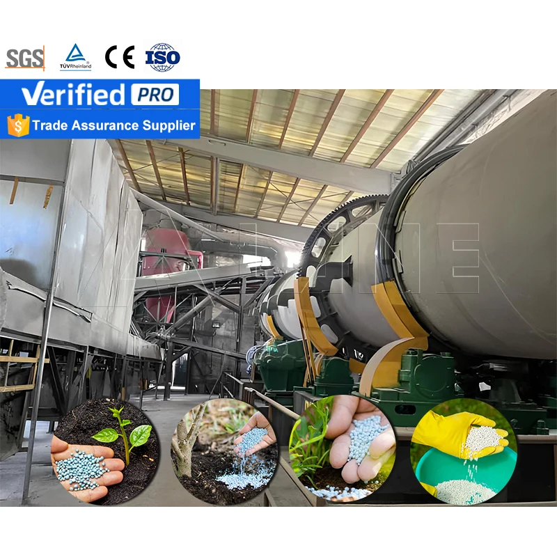 LANE Dissolve Quartzite and Sodium Chloride Together to Produce Potassium Compound Fertilizer Mop Fertilizers Production Line