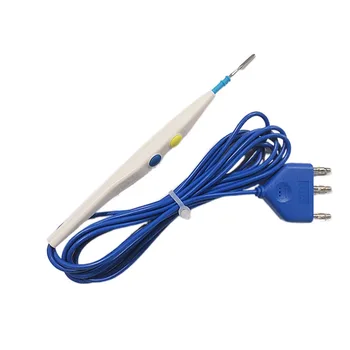 Single Use Electrosurgical Pencil Blue Disposable Electrosurgical ...