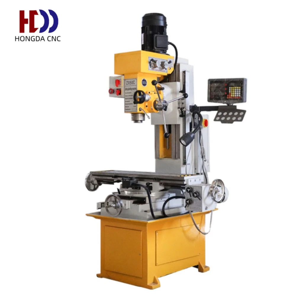 モーニング ZX50C Milling and Drilling Machine with Swivel Table