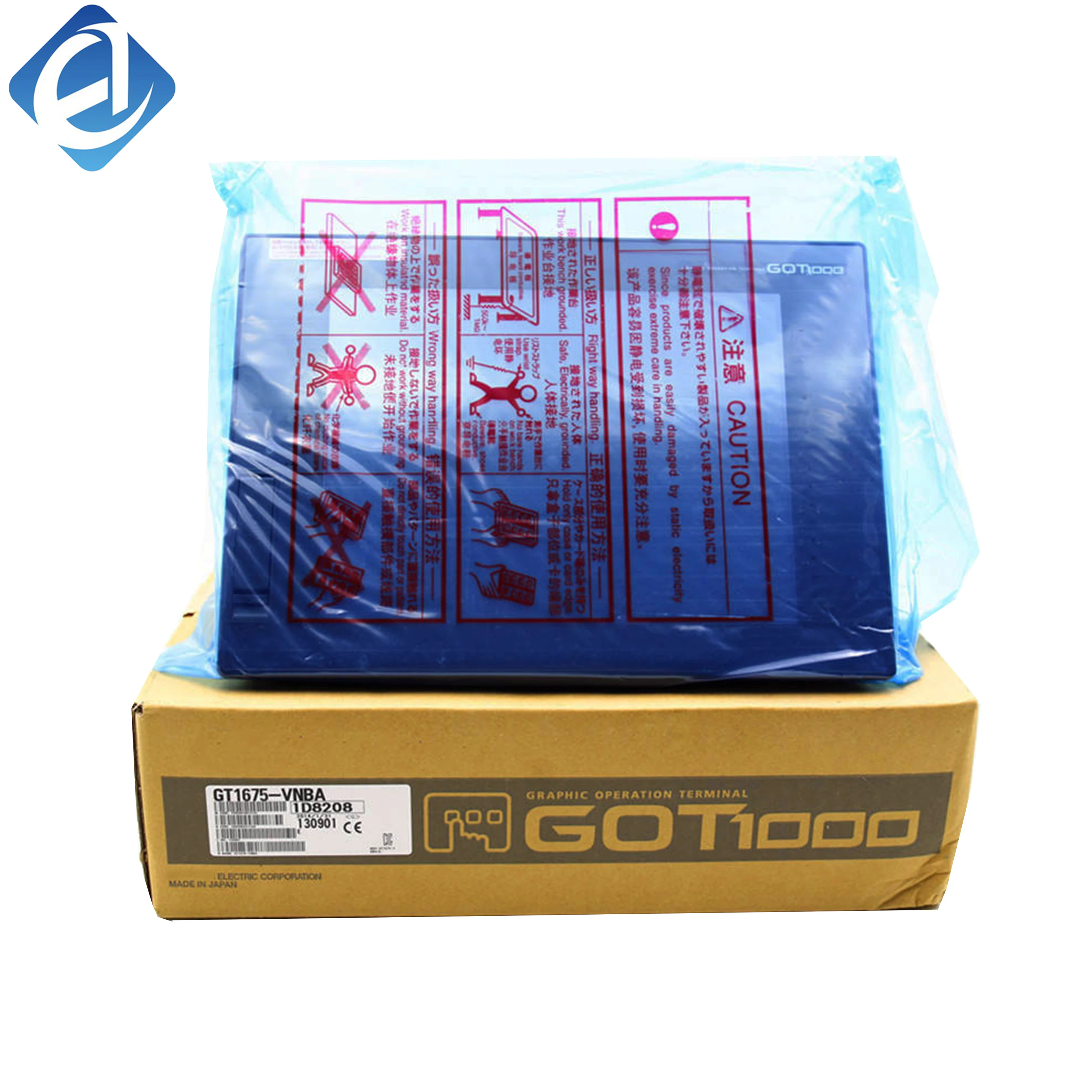 New Original GT1675-VNBA Gt1675vnba HMI Screen Display Control Touch Screen Stock in Warehouse