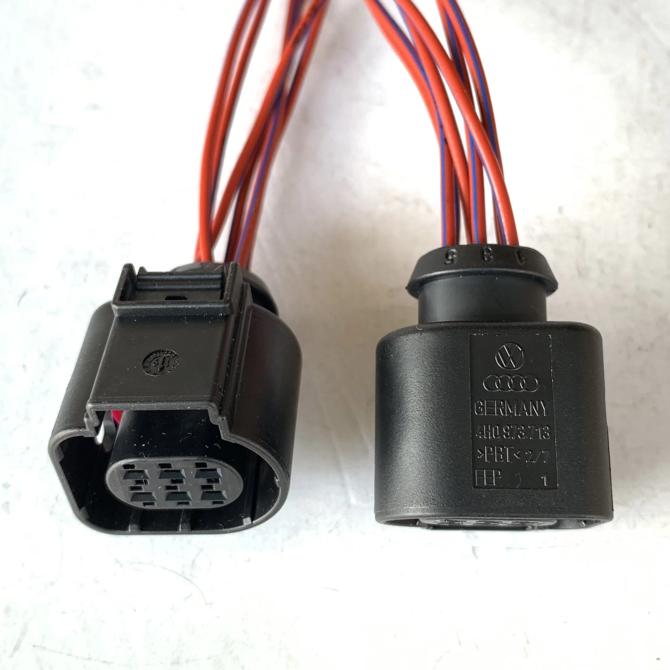 4h0973713 6 Pin Female Connector Available 4h0 973 713 - Buy 4h0973713 ...