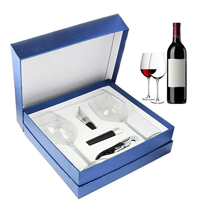 Набор для вина Wine Gift Set. Подарочный набор GSI 2021 Wine Glass Gift Set-terroir. Кейс для бокалов вина. Подарочный набор бокалов.