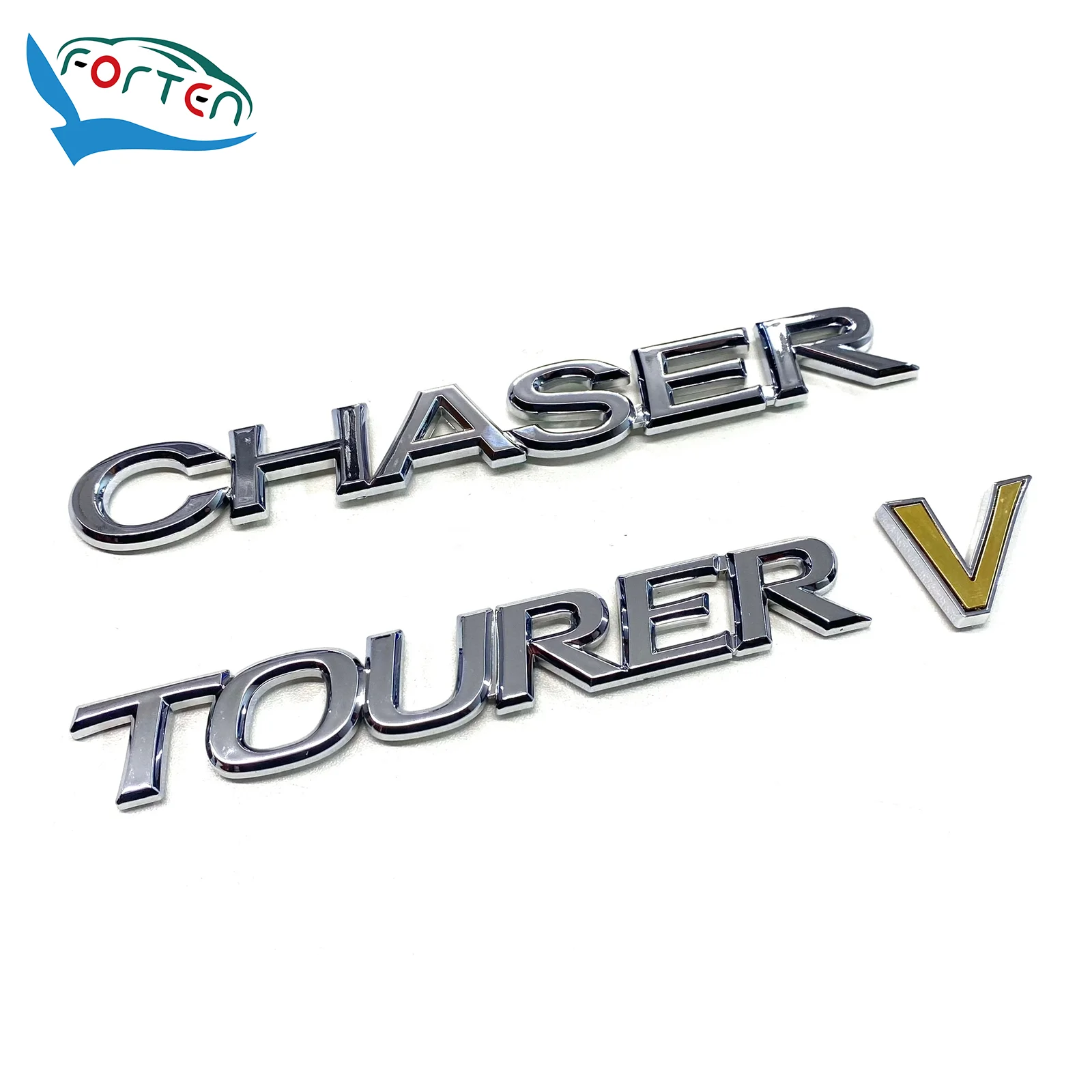 JACK プロフ必読❗️ 3PCS Rear Boot Trunk Badge Emblem Set Chaser Car Emblem Badge for