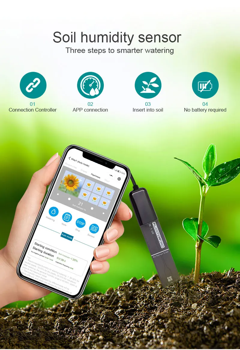 Agriculture Soil Npk/ph/ec Analyzer Moisture Nutrient Sensor 7in 1 Soil ...