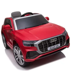 Audi Q8 Licensed 12V Battery Ride-on SUV Car Child's Electric Remote Control Vehicle for Age 2 4 Years