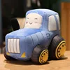 Tractor azul-30cm