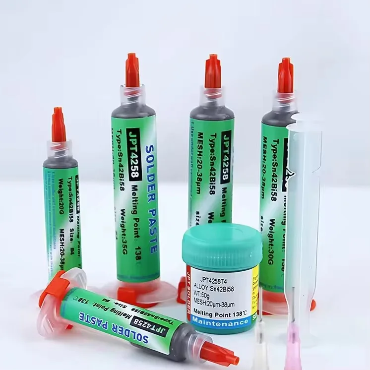 183 Degree Nano Syringe Solder Paste Liquid Solder Tin Paste for Phone PCB SMD Repair Welding Flux Ock & FPC Connector