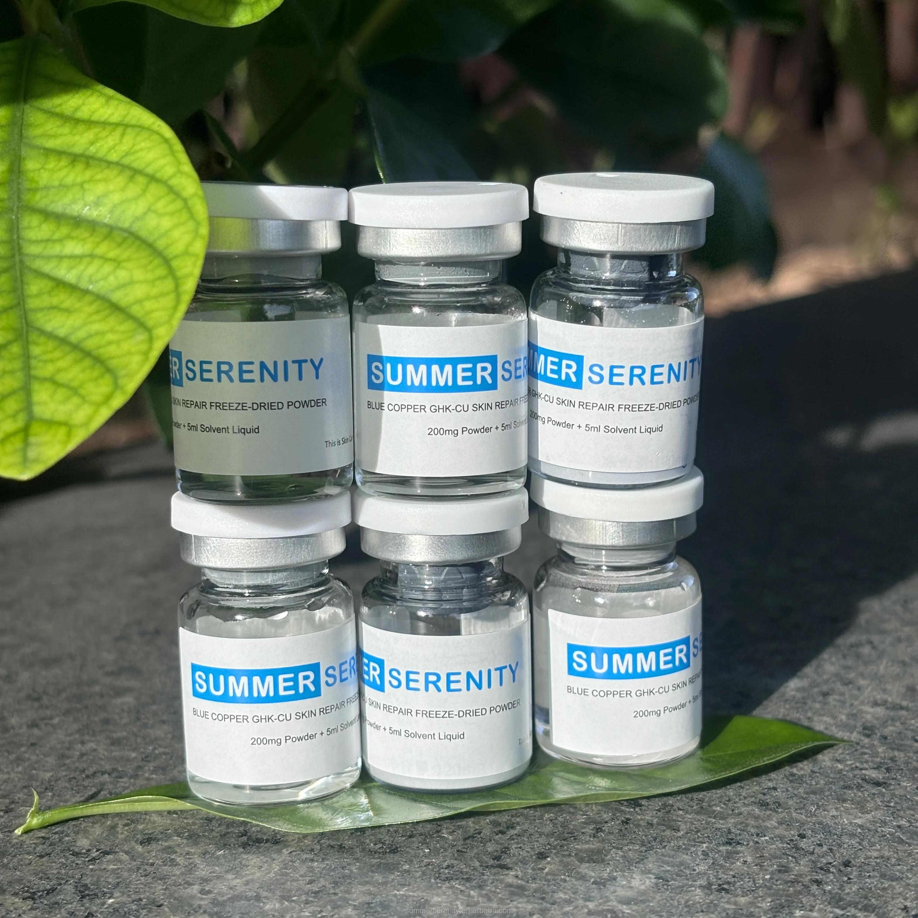 Cosmetic Grade Skincare Copper Peptide Private Label Best Copper  Tripeptide-1 Serum for Skin Repairing Healing