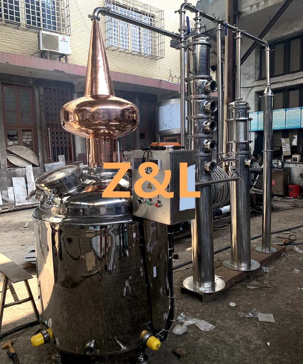 Multidistillation Alcohol Distilling Vodka Gin Whisky Rum Wine Making