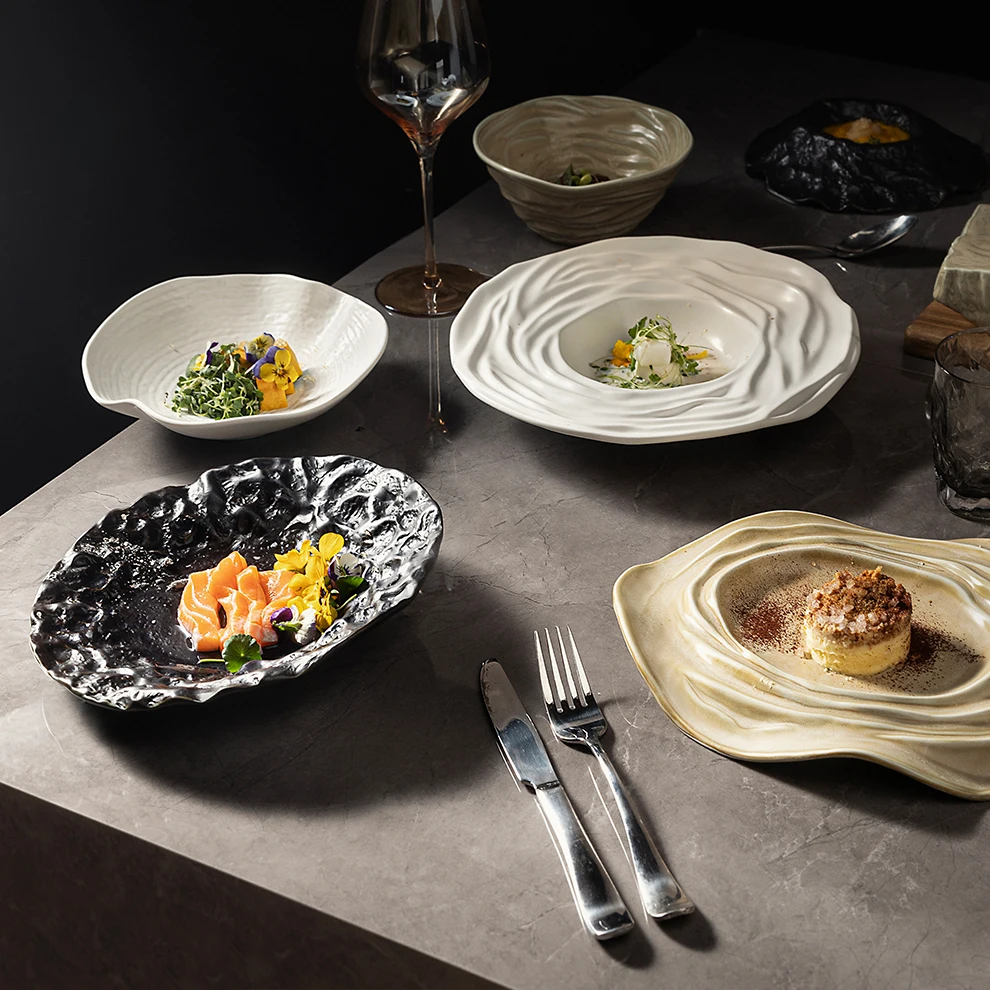 Fancy Handmade Pottery Volcanic Creative Dinnerware 2024 - Main Image