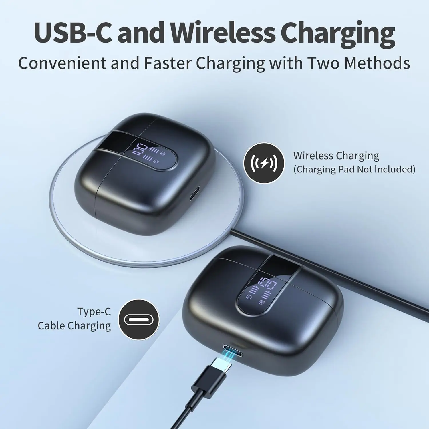X08 SANVNET HIFI Headphones - True Wireless Stereo Earbuds