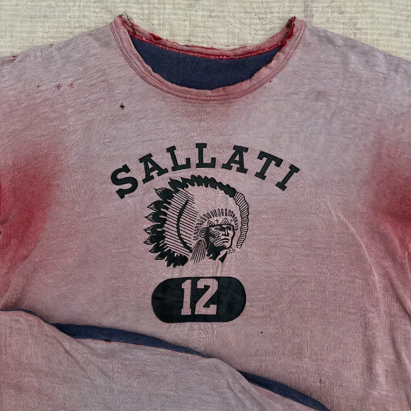 Customized 100% Cotton Men's Oversize T Shirt High Vintage Pullover Screen Printing Dirty Wash Distressed Summer Base Shirt gallery 3