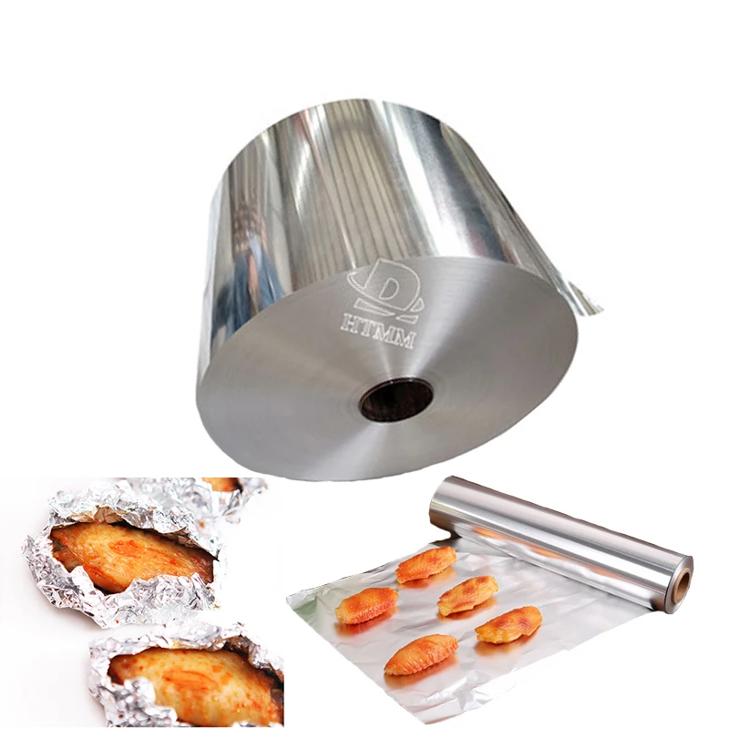 Алюминиевая фольга для упаковки бытовой 6 микрон 9 микрон алюминиевая фольга в рулонах