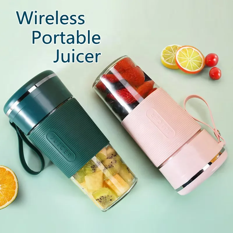 Home Small Juicer Multifunctional Milkshake Fruit and Vegetable Electric Juice Extractor Cup USB Portable Automatic Juicer 2