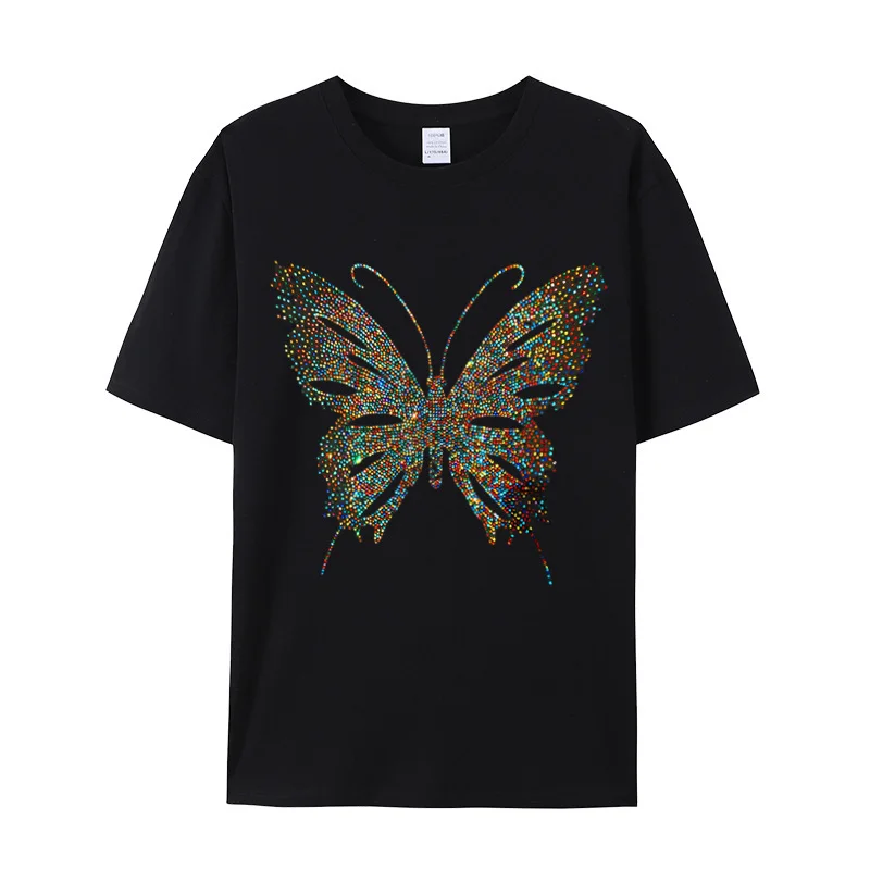 Free sample Ready tiger design iron on wholesale rhinestone template heat transfer
