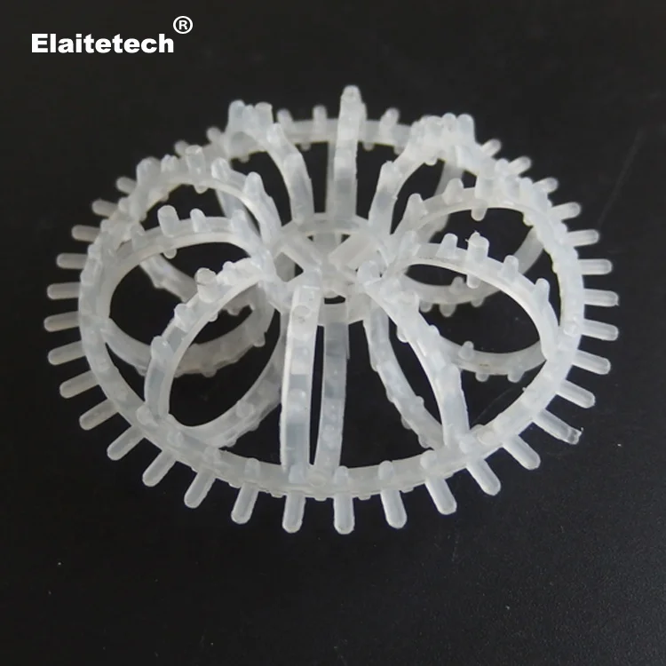 Plastic Teller & Tellerette Rosette Ring for Air Scrubber Applications in Chemical Machinery