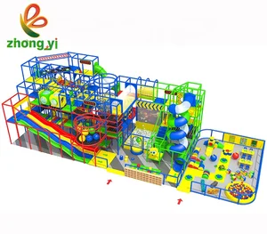 Commerce Theme Ninja Warrior Plastic Baby Park Playground Indoor Equipment China