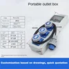 Protección RCD/MCB 32A Enchufe Industrial 3x110V