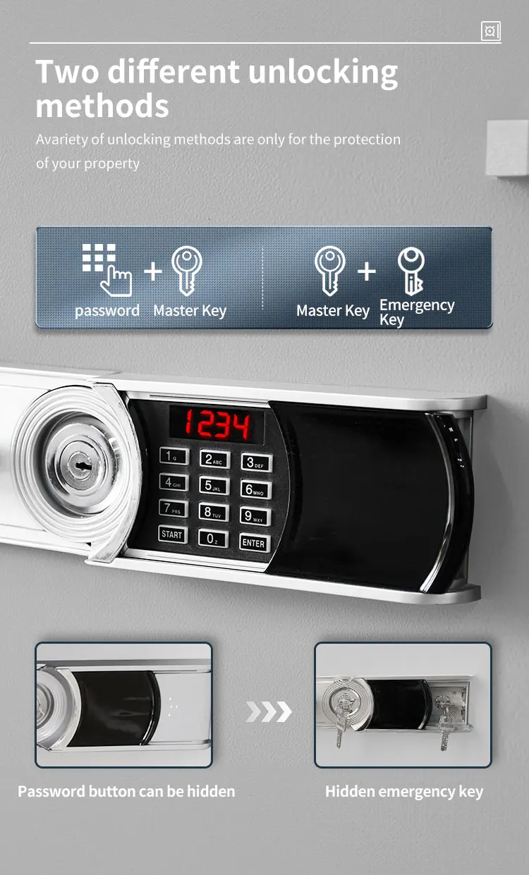 CEQSAFE Wholesale Price Safe Box Fireproof Fingerprint Office Digital Strongbox Security Fireproof Safe Box for Money factory