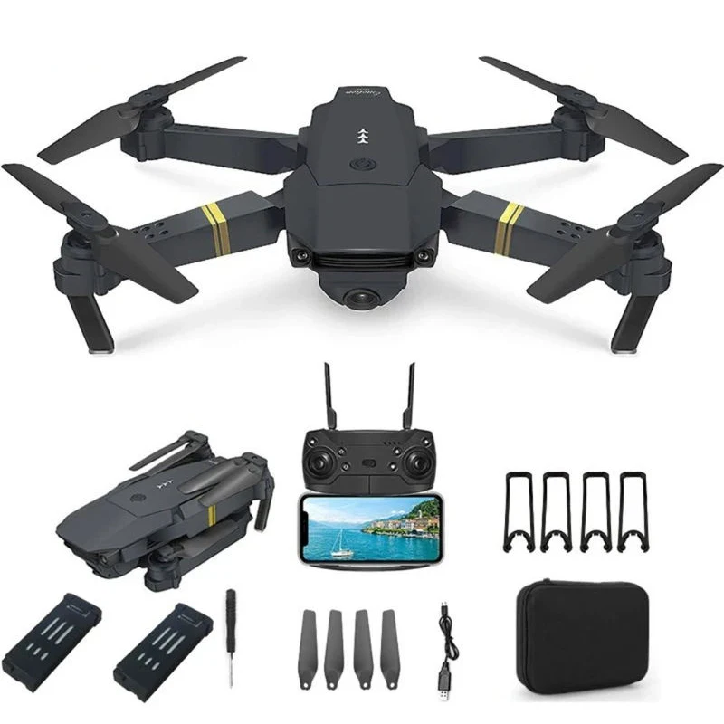 E58 E68 E88 E98 E99 E525 Pro 2,4G FPV RC Mini Dron multifunción APP Control  remoto WIFI 720P 1080P 4K Drone Cámara - Main Image