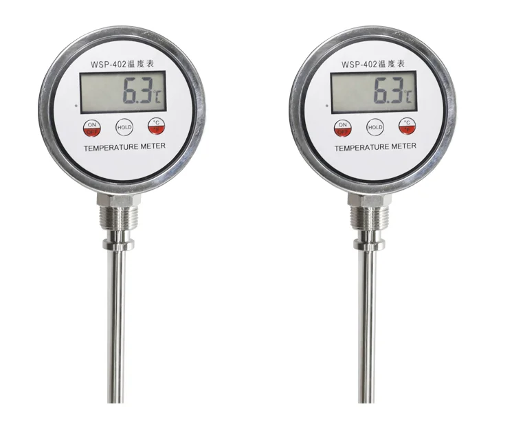1 pcs High Temperature Industrial Boiler Electronic Digital Thermometer  Water Temperature Meter With Probe Thermometer