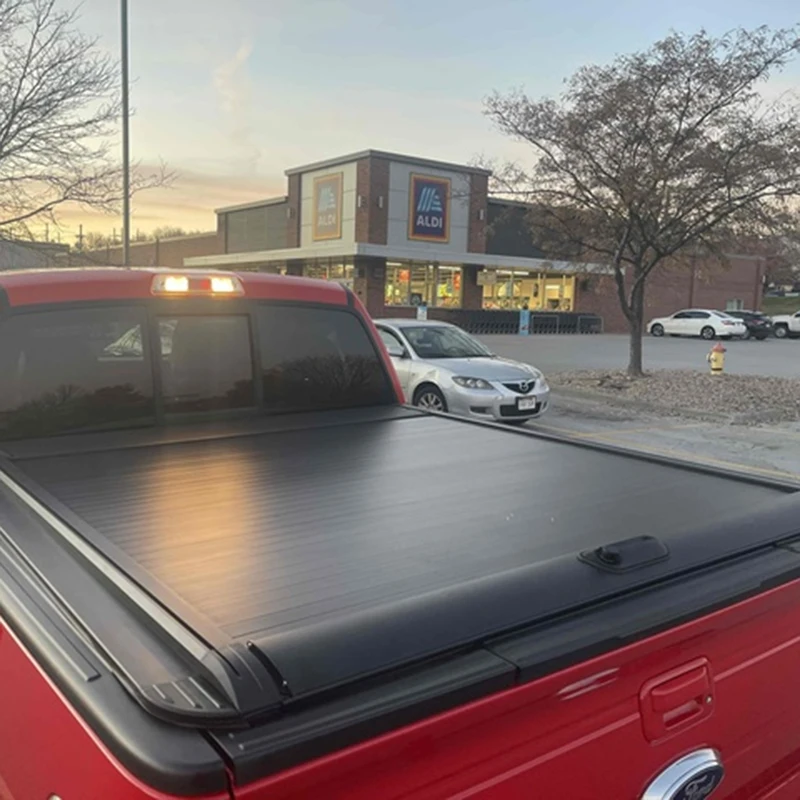 Retractable Truck Roller Shutter Lid Pickup Tail Box Back Bed Tonneau Cover for vw Amarok volkswagen