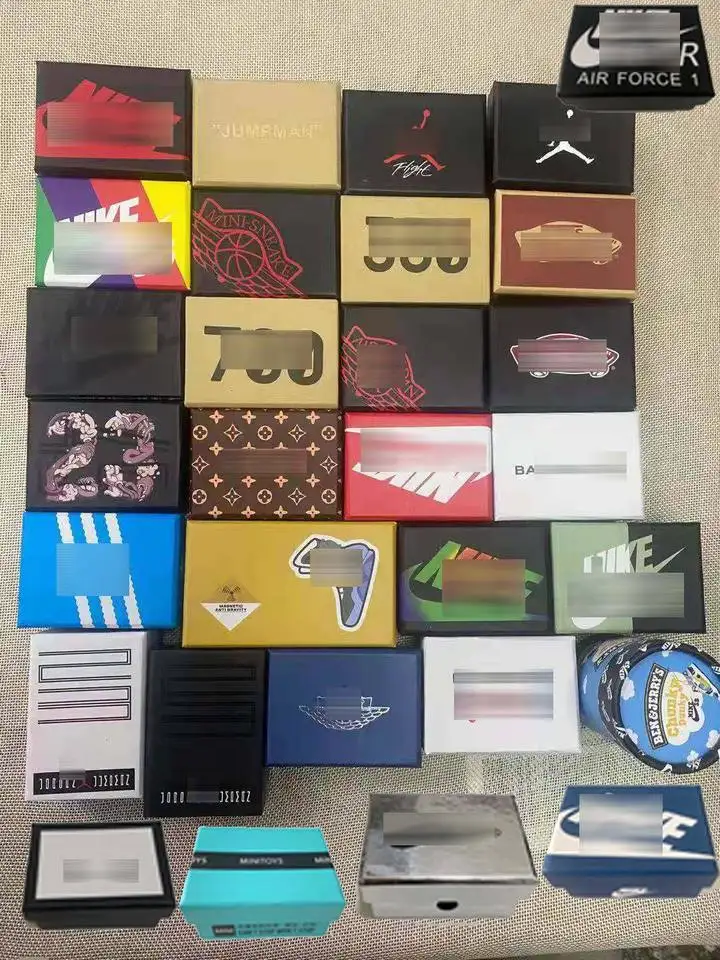 Wholesale Famous Brands Mini Sneaker Keychain With Box And Bag Shoe