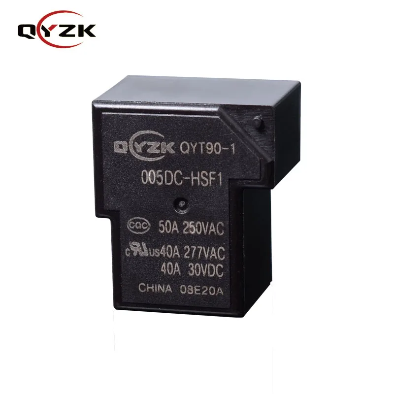 QYZK Automatic Socket 4pins 1NO Coil 5v Dc High Quality High Power Relay Alternative to JQX15F PCB Relay for Air Condition