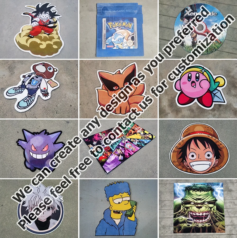 キャラクターラグ 洗濯機洗い可能 ふわふわアニメカーペット リビング