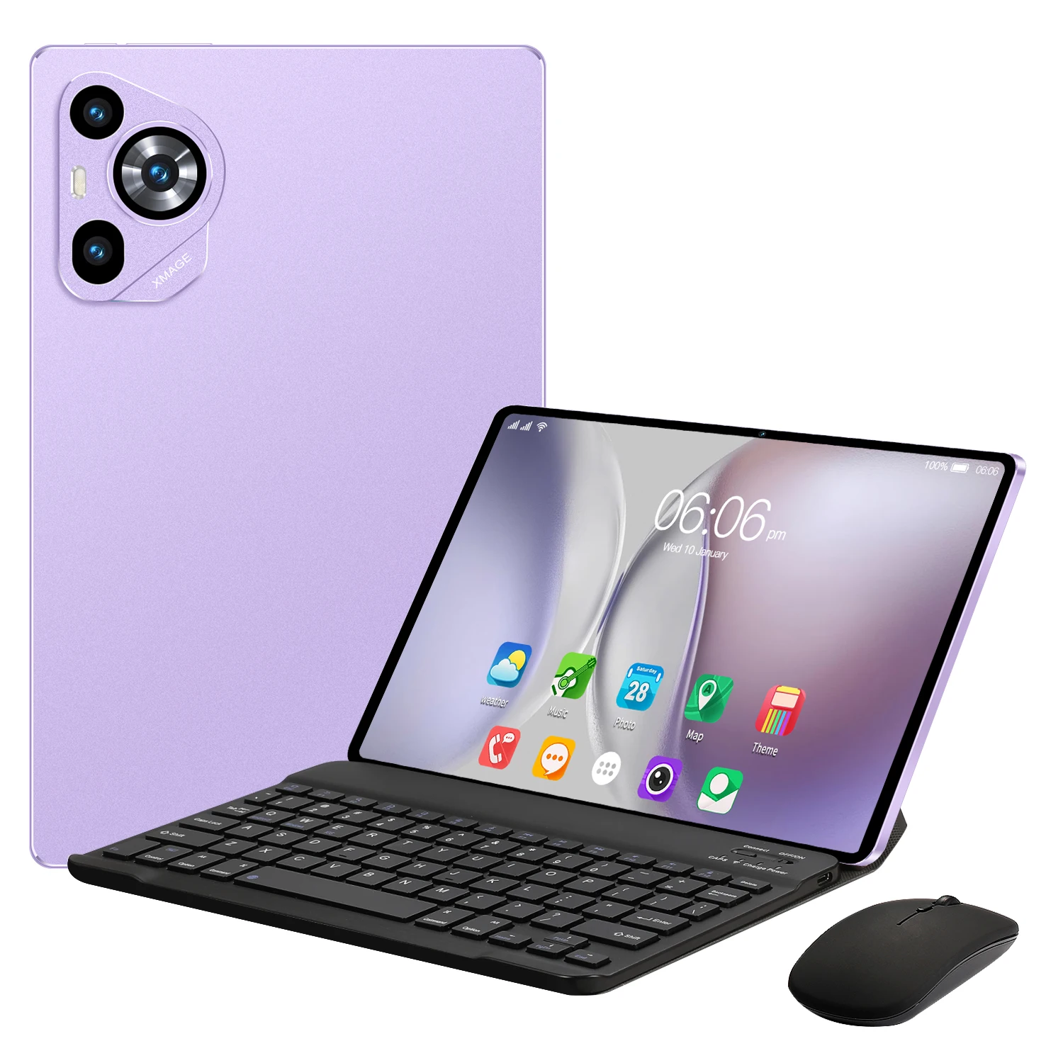 Gisentec M70 Plus 10.1 Inch Tablet PC with Dual SIM, 16GB+256GB
