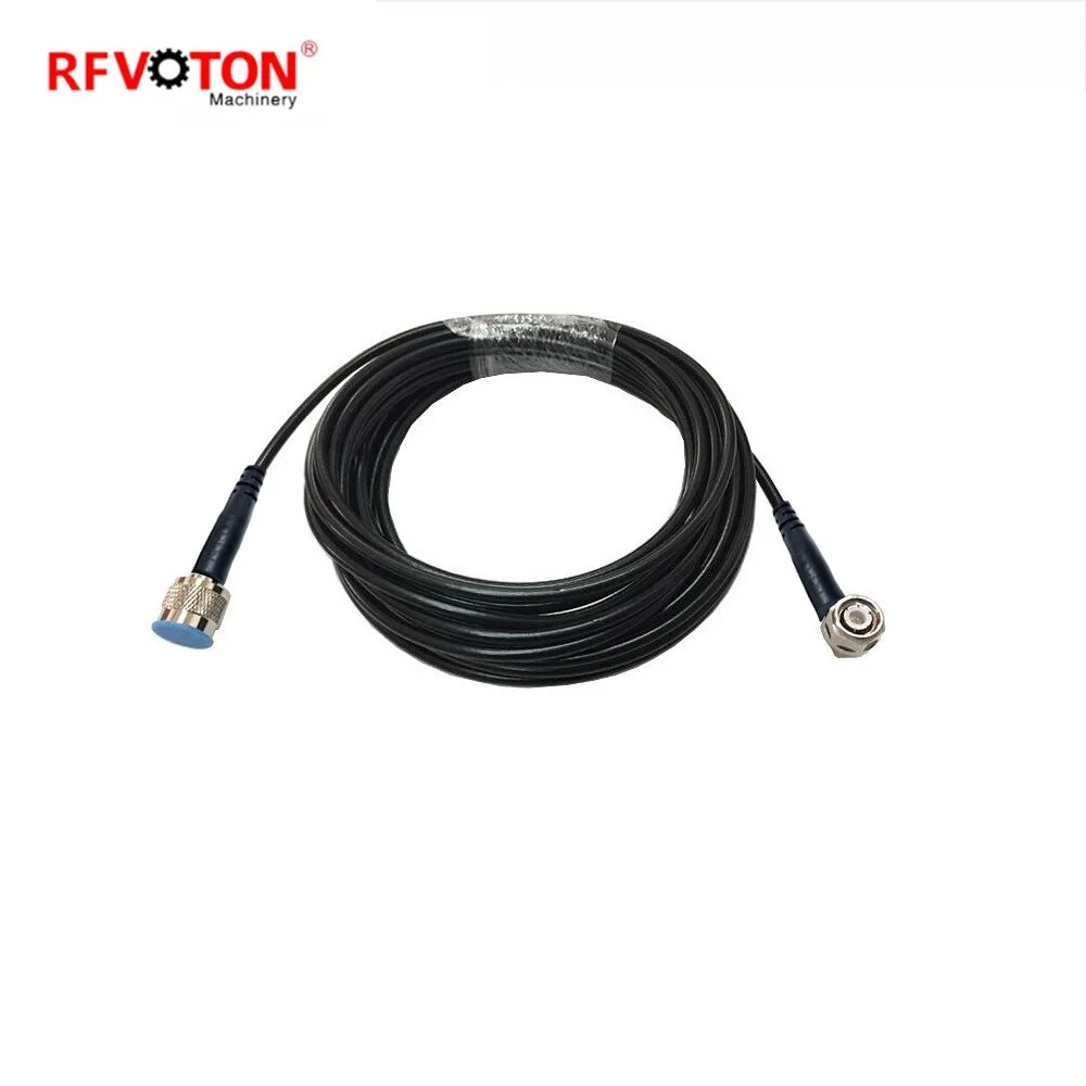 Booted cable for BNC SMA UHF RG316 RG174 RG58 LMR195 LMR200 RG179 LMR240 LMR400 RG402 coaxial Cable factory