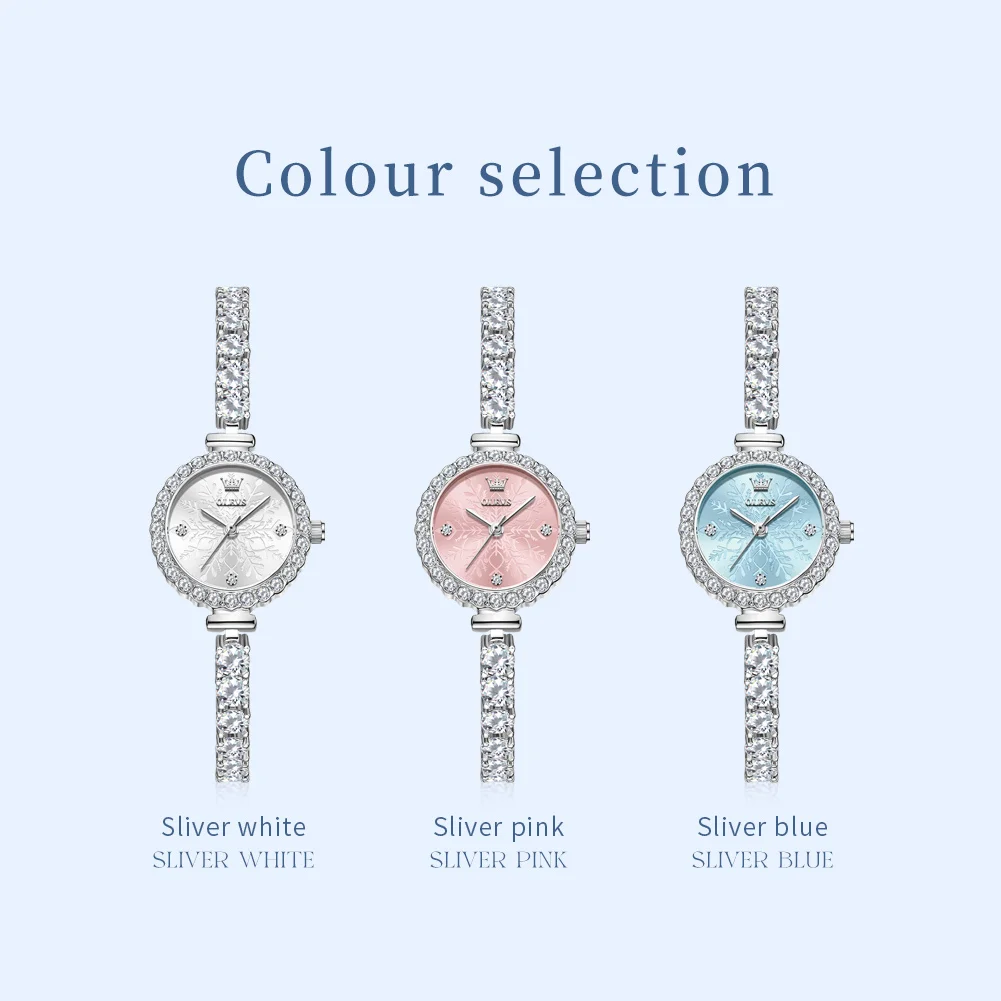 OLEVS 5889 Luxury Luminous Diamond Watch