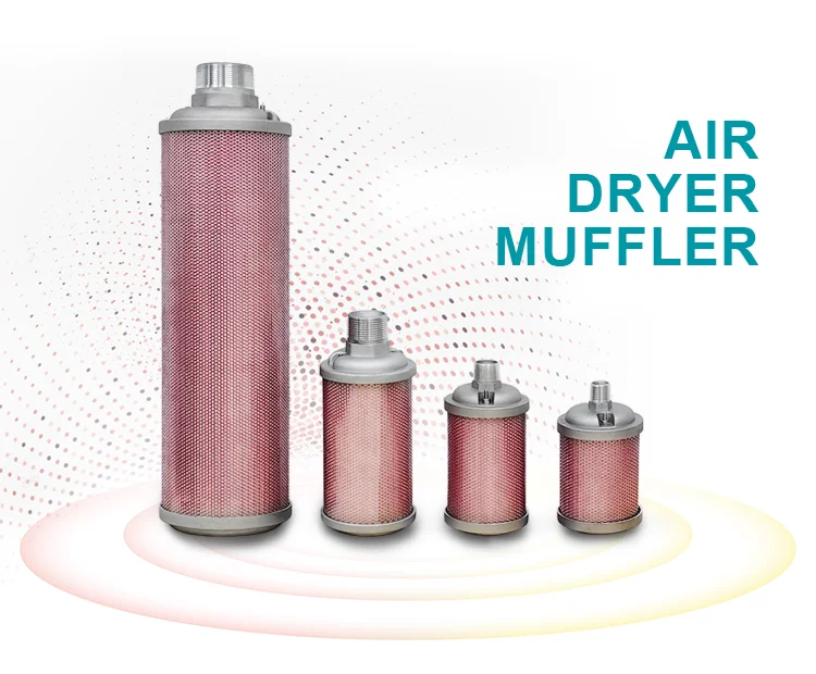Pneumatic Muffler Air Line Control Exhaust Compressor Fitting