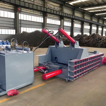 Wholesale Hydraulic Scrap Metal Baling Press Machine Automatic Aluminum Compactor Metal Press Baler from China Supplier