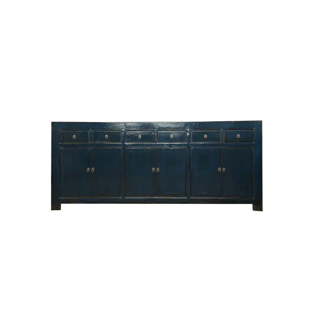 Chinese Asian Vintage Recycled Wood Painted Furniture